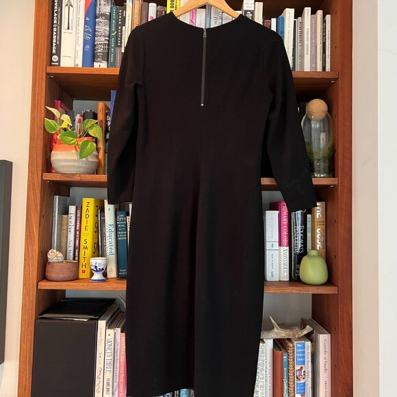 VINCE Black Midi Dress - Picture 5 of 6